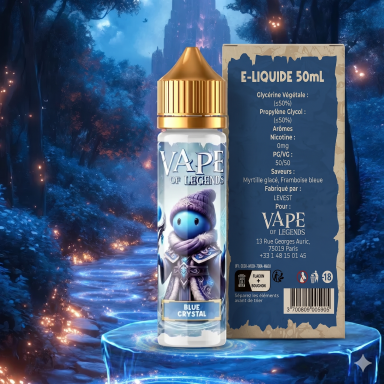 Blue Cristal 50 ml  Vape of Legends (+18)