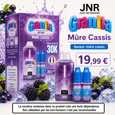 Mûre Cassis 30K puffs Mûre Cassis 30K puffs